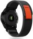 GK PROTECTION Pasek nylonowy na Garmin Fenix 5 / 6 / 6 Pro / 7 Nylon - czarno pomarańczowy Pasek nylonowy na Garmin Fenix 5 / 6 / 6 Pro / 7 Nylon - czarno pomarańczowy 1