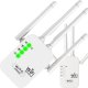 Router Mocny wzmacniacz sygnału wifi 4-anteny 300mb/s 2.4 ghz repeater zewnętrzny - er1046 1