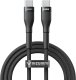 Kabel USB Veger CC03 USB C do USB C PD 5 A 240 W 1.5 m Czarny 1