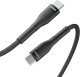 Kabel USB Veger CC03 USB C do USB C PD 5 A 240 W 1.5 m Czarny 3