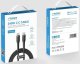 Kabel USB Veger CC03 USB C do USB C PD 5 A 240 W 1.5 m Czarny 4