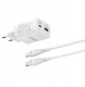 Ładowarka Veger Ładowarka sieciowa do telefonu USB A + Typ C PD Super Charge PPS 45W + kabel Typ C do C 100W VEGER TR101 biała 2