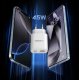 Ładowarka Veger Ładowarka sieciowa do telefonu USB A + Typ C PD Super Charge PPS 45W + kabel Typ C do C 100W VEGER TR101 biała 4