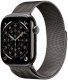 Smartwatch Apple Watch 11 GPS + Cellular 46mm Slate Titanium Milanese Loop M/L Grafitowy  (MFD44WF/A) 1