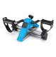 Rower stacjonarny Bauerkraft Rowerek treningowy rower rehabilitacyjny składany rotor 2w1 wyświetlacz LCD niebieski 4