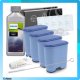 AQUALOGIS 4xFiltr do ekspresu Philips LatteGo 5400 3200 2200 tabletki szczotczka 2