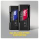 Kieszeń Axagon AXAGON EEM2-SD2B, USB-C 10Gbps externí box s displejem pro M.2 NVMe/SATA SSD, bezšroubkový, černý 5