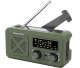 Radio Kruger&Matz Radio solarne, przenośne radio awaryjne SOS, powerbank 2000mAh, latarka, dynamo, 2