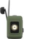 Radio Kruger&Matz Radio solarne, przenośne radio awaryjne SOS, powerbank 2000mAh, latarka, dynamo, 6