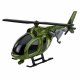 LeanToys Helikopter Wojskowy Militarny Z Hakiem Światła Dźwięki Zielony 2