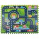 Eddy Toys Mata Puzzle Piankowe do zabawy EVA 30x30cm Miasto 12 elementów 1