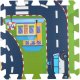 Eddy Toys Mata Puzzle Piankowe do zabawy EVA 30x30cm Miasto 12 elementów 2