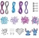 Totum : Disney Stitch - 2 In 1 Creativity Set (Model Paint & Charm Bracelets) (TT700178) 2