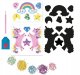 Totum : Unicorn - 2 In 1 Creativity Set (Diamond Paint Magnets & A B C Bracelets) (TT072213) 2