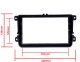 Radio samochodowe Einparts Automotive EINPARTS RAMKA DO RADIO ADAPTER DO VOLKSWAGEN SKODA SEAT 2003-2006 11
