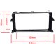 Radio samochodowe Einparts Automotive EINPARTS RAMKA DO RADIA DO TOYOTA AURIS 2013 2014 2015 2016 2017 2018 2019 10