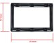 Radio samochodowe Einparts Automotive EINPARTS Ramka do radia RENAULT MEGANE 2002-2009 Zatrzaski z pasujące 6