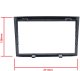 Radio samochodowe Einparts Automotive EINPARTS Ramka do radia Citroen Relay Fiat Ducato 2006 Peugeot Boxer 11