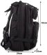 Plecak turystyczny PL Plecak Wojskoowy Taktyczny 30L Czarny 14359_CZ - 43x24x25 cm 2