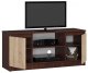 Fabryka Mebli Akord Szafka rtv, półki, Nova, 120x40x55 cm, wenge, dąb sonoma, mat | TYLETEGOTU 2