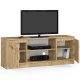 Fabryka Mebli Akord Szafka rtv, stolik, Nova, 140x40x55 cm, dąb artisan, mat | TYLETEGOTU 2