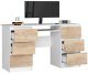 Biurko Fabryka Mebli Akord Core Białe 135 cm x 50 cm 2