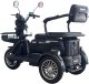 E-GOO Elektryczny trójkołowy skuter, czarny, zmontowany, 500 W (BSKENDO2A) 3