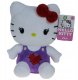 Sanrio Hello Kitty and Friends Maskotka Pluszak Kotek Fioletowa Sukienka 23cm 1