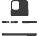 iLike Etui tylne Xiaomi Redmi Note 11 5G/Poco M4 Pro 5G Back Case Matt Black (POK046682) 3