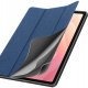 Etui na tablet iLike Pokrowiec książkowy Dux Ducis Samsung Galaxy Tab S11 Domo Series Tri-fold Stand PU Leather Blue 4