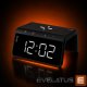Ładowarka Evelatus Bezprzewodowa ładowarka Wireless Charging Clock WCC01BK Black WCC01BK 1