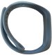 iLike Pasek Silicone Strap Mi Band 5 / 6 / 7 (18x250mm) Light Blue (IW-SM678-BL) 1