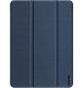 Etui na tablet iLike Etui książkowe Dux Ducis Galaxy Tab A9 Plus / Tab A11 Plus Domo Series Tri-fold Stand PU Leather Tablet Cover Blue 2