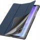 Etui na tablet iLike Etui książkowe Dux Ducis Galaxy Tab A9 Plus / Tab A11 Plus Domo Series Tri-fold Stand PU Leather Tablet Cover Blue 6