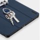 Etui na tablet iLike Etui książkowe Dux Ducis Galaxy Tab A9 Plus / Tab A11 Plus Domo Series Tri-fold Stand PU Leather Tablet Cover Blue 8