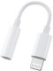 Adapter AV iLike AX5 Adapter Durable TPE Audio Cable from Lightning male to 3.5mm plug white DAC version ILK-AX5 1