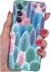 krainaGSM Do Oppo Reno 12 5G Wzory Silikonowe Matt Case 1