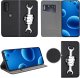 krainaGSM Do Motorola Moto G52 Magnet Wzory Case + Szkło 9H 2