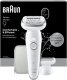 Depilator Braun Braun Silk-épil 9 Silk·épil 9 9-030, White, 40 tweezers, MicroGrip, 100 - 240 V, 50/60 Hz, Built-in battery 2