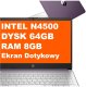 Laptop HP 14-dq3024ds / 14 cali HD Dotykowy / Intel N4500 / 8GB / 64GB eMMC / Windows 11 Fioletowy (BK1Q5UA) 1