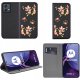 krainaGSM Etui Do Motorola Moto G84 5G Magnet Wzory Case Portfel + Szkło 9H 2