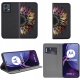 krainaGSM Etui Do Motorola Moto G84 5G Magnet Wzory Case Portfel + Szkło 9H 2