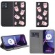 krainaGSM Etui Do Motorola Moto G84 5G Magnet Wzory Case Portfel + Szkło 9H 2