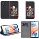 krainaGSM Etui Do Oppo A38 Magnet Wzory Case + Szkło 9H 2
