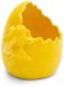 Dekoracja świąteczna Eurofirany Figurka wielkanocna jajko z zajączkiem 12x10x11 cm żółta 2 szt 1