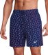 Nike Kąpielówki męskie Breaker Swoosh Link Midnig granatowo-różowo-fioletowe (NESSG577) 3