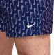 Nike Kąpielówki męskie Breaker Swoosh Link Midnig granatowo-różowo-fioletowe (NESSG577) 4
