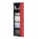 Jan Nowak ALEX cabinet Anthracite RAL7016 Red RAL3020 H1850*W450*D400 (5907367507126) 2