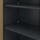 Jan Nowak AMELIA cabinet ECO* ANTHRACITE RAL7016 WOODGRAIN H1850*W900*D400 4