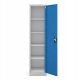 Jan Nowak ALEX Cabinet Light grey RAL7035 + Blue RAL5017 H1850*W450*D400 4